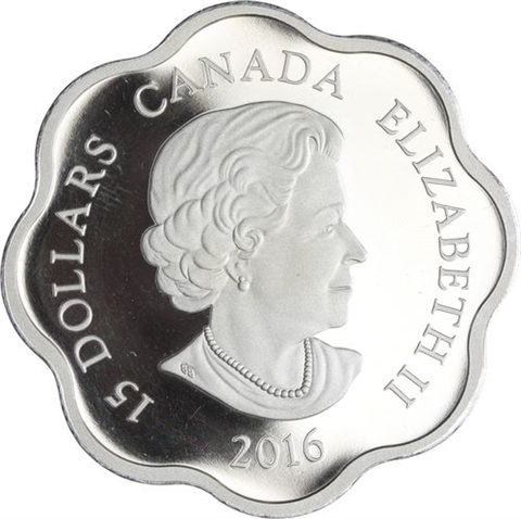 Kanada-15 Dollar-2016-AGpp-Affe-RS