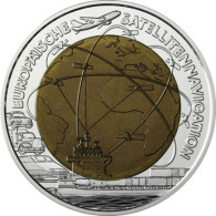 25 Euro Satellitennavigation Silber-Niob Münze Österreich 2006