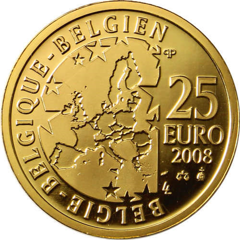 Belgien 25 Euro 2008 PP Olympiade Peking I