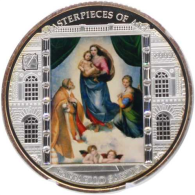 Cook Islands-20 Dollar-2009-AGpp-R.Sanzio Madonna-RS