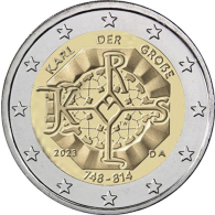 Deutschland-2Euro-2023-Karl-der-Große-A