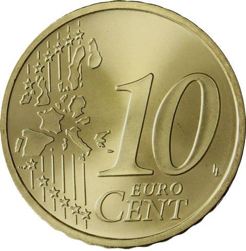 Kursmünzen aus dem Vatikan 10 Cent 2002 Stgl. Papst Johannes Paul II