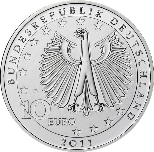 Deutschland 10 Euro 2011 PP 200. Geburtstag Franz Liszt