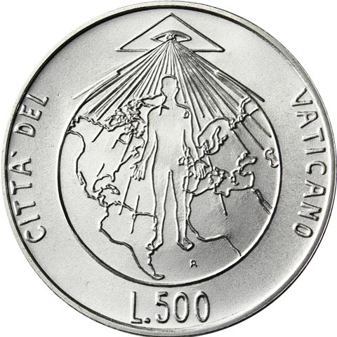 Vatikan-500-Lire-1994-Stgl