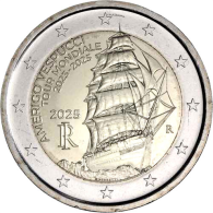 Italien-2-Euro-2025-bfr-Vespucci-RS