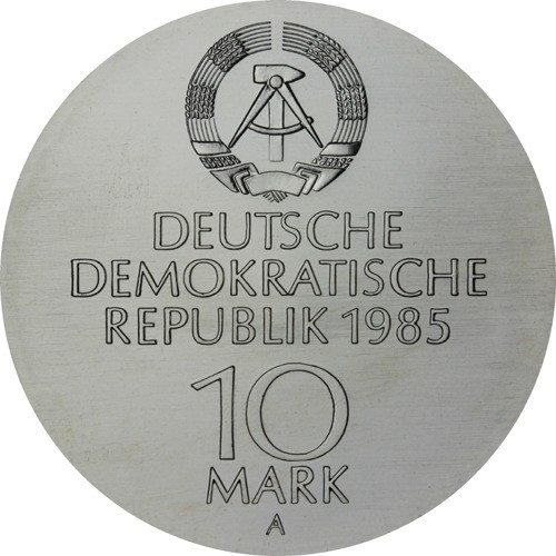 J.1600 - DDR 10 Mark 1985 - Semperoper in Dresden