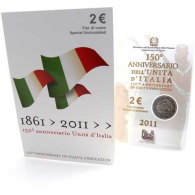 Italien 2 Euro 2011 stgl. 150 Jahre Vereinigung-III