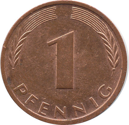 BRD 1 Pfennig 1998 A