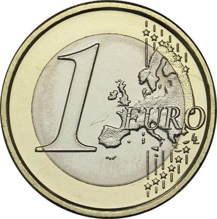 San Marino 1 Euro-Kursmünze 2017  2. Turm - La Cesta - Neues Motiv