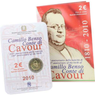 Italien 2 Euro 2010 stgl Camillo Benso Graf von Cavour