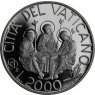 Vatikan-2000 Lire-2000-PP-Fondo Specchio Heilige Tür-VS