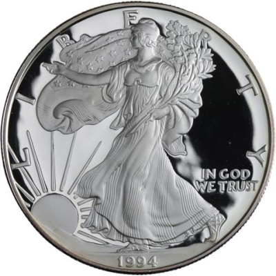 USA-1 Dollar-1994-AGpp-Silver Eagle-RS