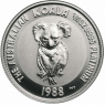 Australien-15-Dollar-1988-Platin-Koala-RS