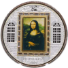 Cook Islands-20 Dollar-2009-AGpp-Da Vinci Mona Lisa-RS