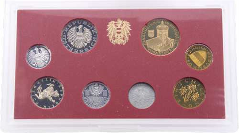 Österreich-36,67Schilling-1990-PP-KMS-Etui