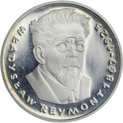 Polen-100 Zlotych-1977-AGpp-Wladyslaw Reymont-RS