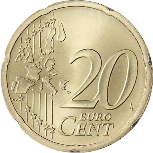 Belgien 20 Cent 2003 bfr. König Albert II.