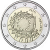 EU Flagge 2 Euro Münzen Lettland Gemeinschaftsausgabe