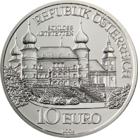 Österreich-10-Euro-2004-Silber-bfr-Artstetten-RS