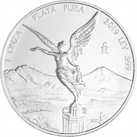 Mexiko-35x1Onza-1990-2024-AGstgl-Siegesgöttin-Kassette