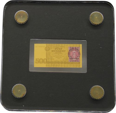 goldtafeln14x1500ozGold-DDRBanknoten-Album 