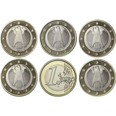 Deutschland 1 Euro- 2016 Kursmünze Gedenkmünzen Zubehör Münzen kaufen 