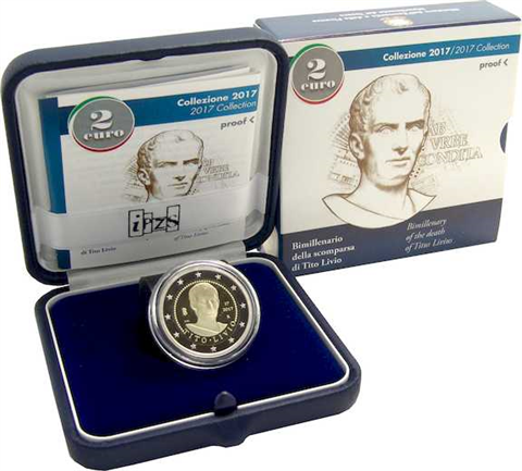 Italien 2 Euro 2017 PP Tito Livio