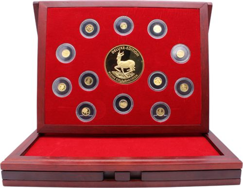 Mix-12xGold-2004-2005-AUpp-Kleine Gold Raritäten-Etui