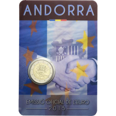 Andorra-2Euro-2015-25-Jahre-Zollunion-mit-der-EU-in-Coincard