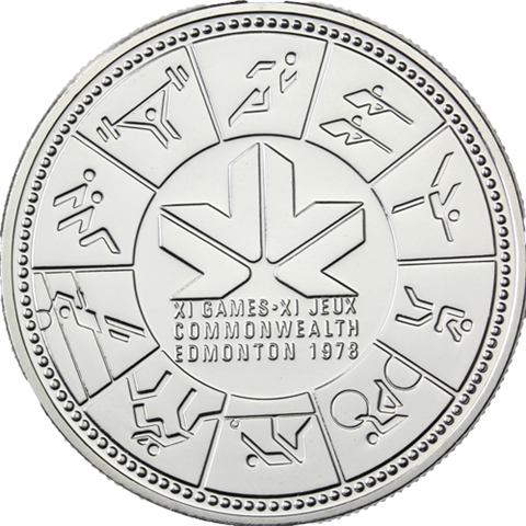 Kanada1Dollar1978EdmontonSpiele