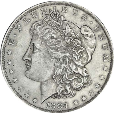 USA-1-Morgan-Dollar-1884-I