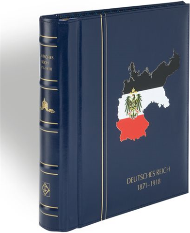 301397 - perfect-dp-drehstabbinder-classic-design-praegung-deutsches-reich-1871-1918-blau