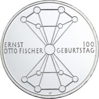 BRD 20 Euro 2018 Silber Stgl. 100. Geb. Ernst Otto Fischer 