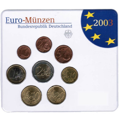 Deutschland KMS original Kursmünzensätze 2002 im Folder Stempelglanz bestellen Münzhändler