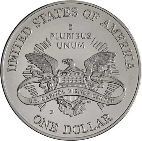 USA-1 Dollar-2001-AGstgl-Capitol Visitor Center-Etui