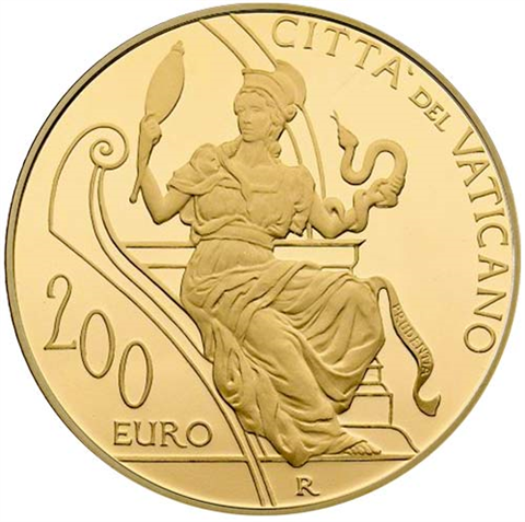 Vatikan-200-Euro-2015-PP-Gold-Die-Klugheit-RS