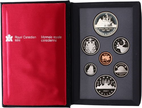 Kanada-2,91Dollar-1987-AGpp-KMS
