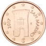 San Marino 2 Cent 2017 St. Franziskus Tor 