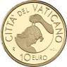 Vatikan-10-Euro-2014-PP-Die-Taufe-I