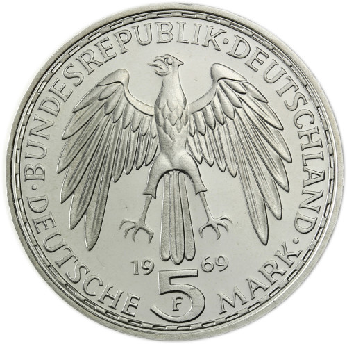 Deutschland 5 DM 1969 Gerhard Mercator 