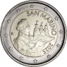 San-Marino-2-Euro-2025-bfr-Kursmünze-RS