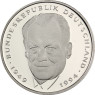  2 Deutsche Mark Münzen Jahrgang  2000 Willy Brandt