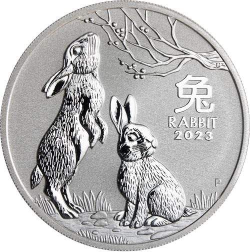 Australien-1Dollar2023-AgStgl-Lunar-Hase-RS