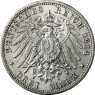 J. 24 Anhalt  3 Mark Friedrich II 1914 Silber Hochzeit  SONDERPREIS!