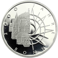 Deutschland 10 DM Silber 1989 PP 2000 Jahre Bonn I