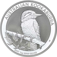 Australien-1-Dollar-2021-Kookaburra-Silber-I