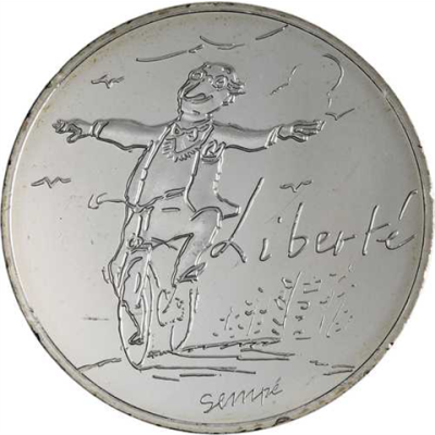 Frankreich-10 Euro-2014-AGstgl-Liberte Freiheit Frühling-RS