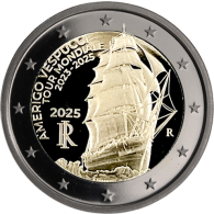 Italien-2-Euro-2025-PP-Vespucci-RS