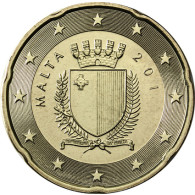 Malta 20 Cent 2012 bfr. Staatswappen Malta