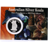 Australien-1 Unze-2000-AGstgl-Koala-Coincard-RS